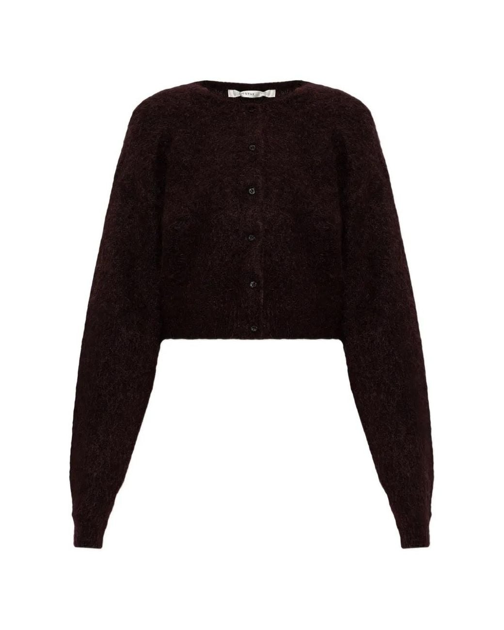 Gestuz Black Gzdebbie Button-Up Cardigan
