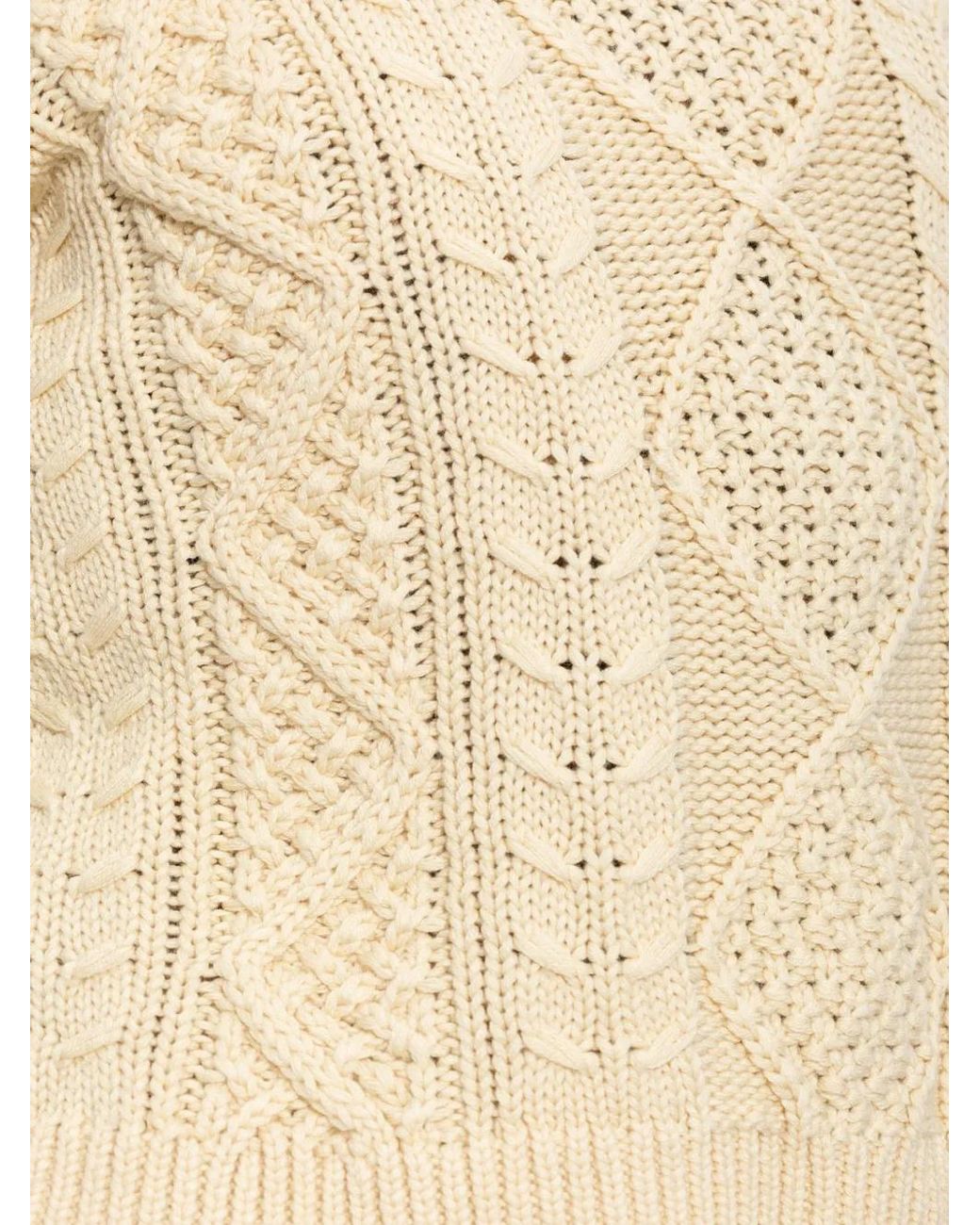 DIESEL Natural M-Intana Crew-Neck Sweater