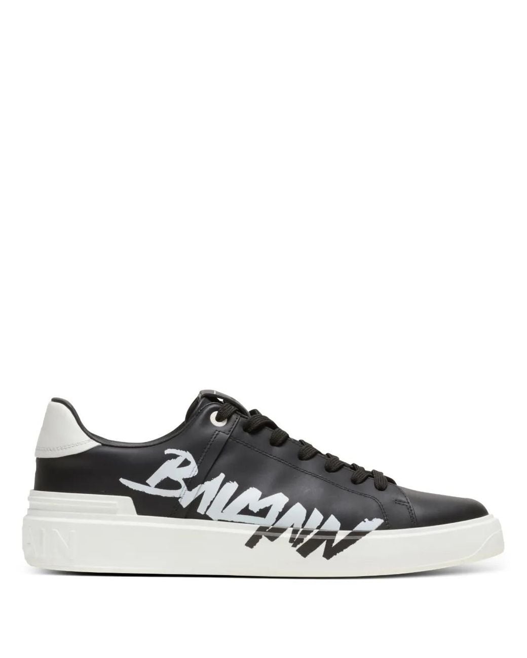 Balmain Black B-Court Sneakers