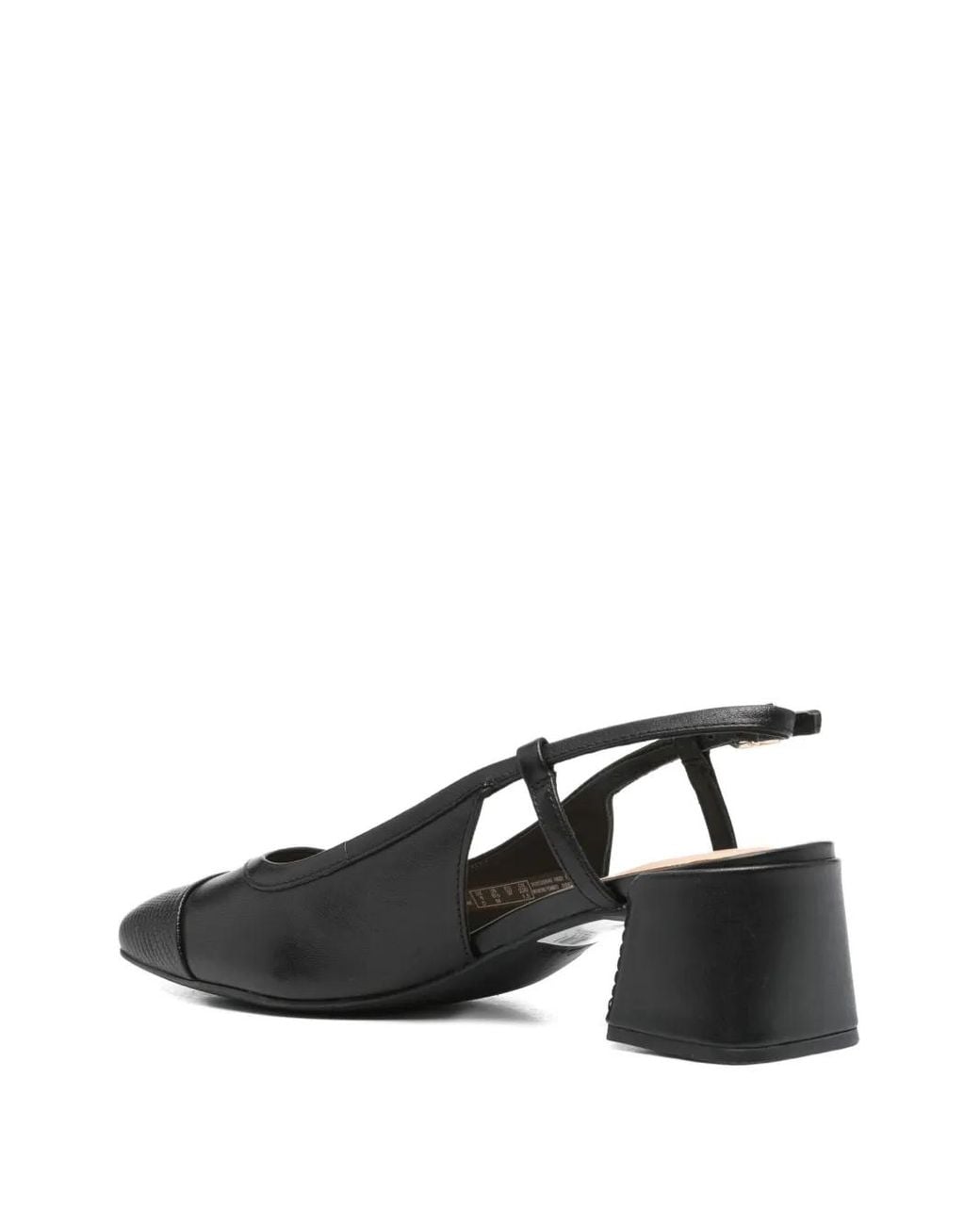 Clarks Black 45Mm Nyta45 Slingback Block-Heel Pumps