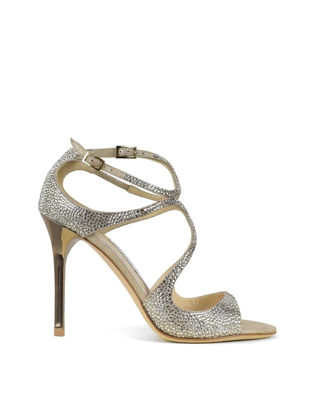 Jimmy Choo Metallic 'Lang' Sandals