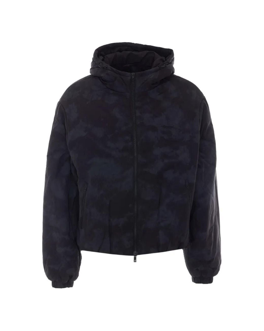 Represent Blue Camouflage-Print Jacket for men