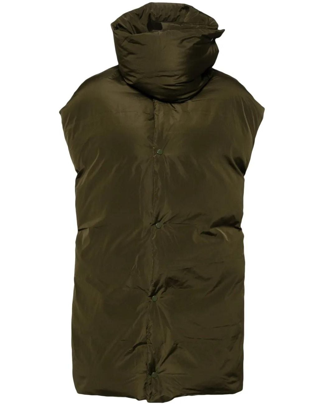 Fabiana Filippi Green Down Coat