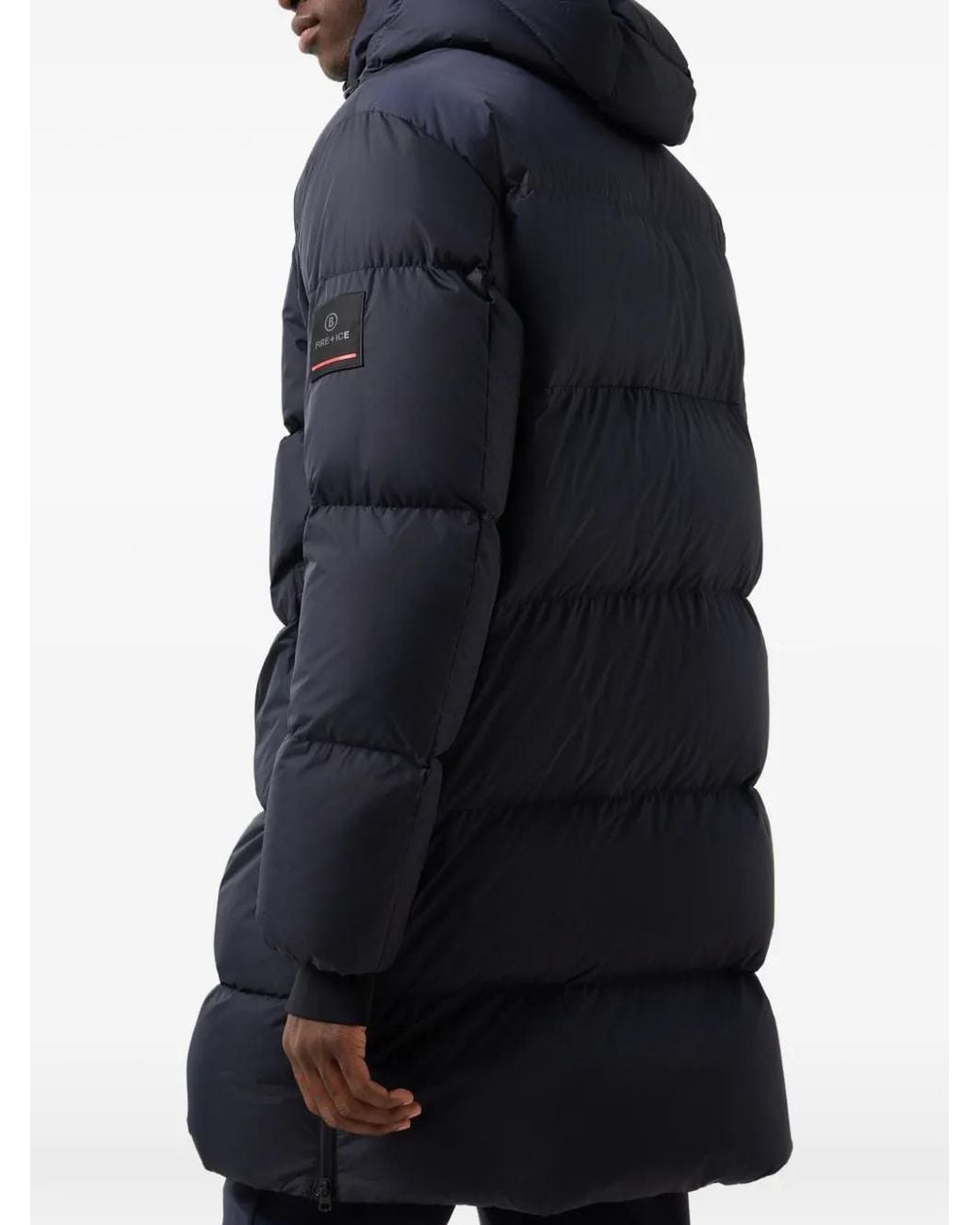 Bogner Fire + Ice Blue Walt Quilted Coat for men