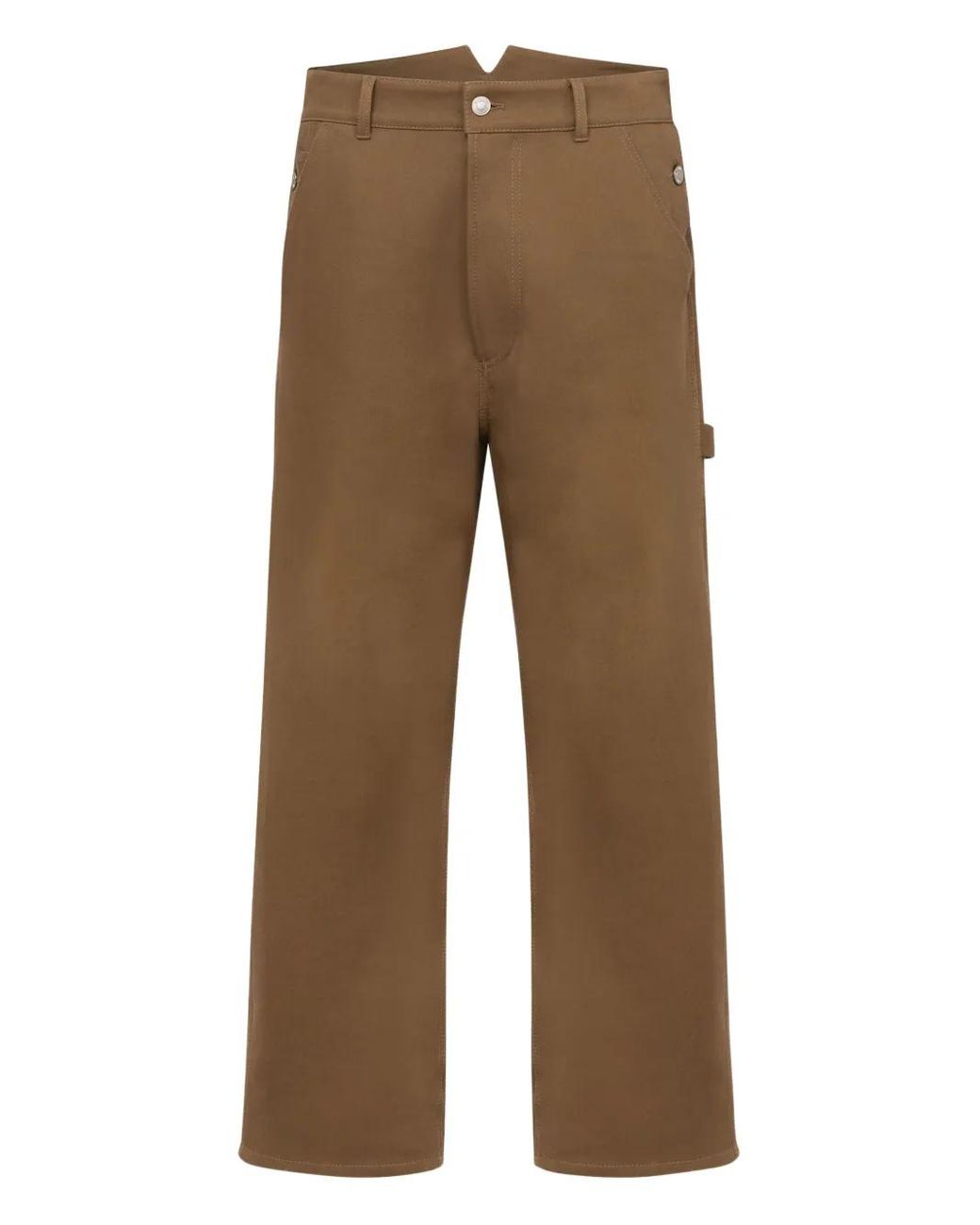 Moschino Brown Cargo-Pocket Trousers for men