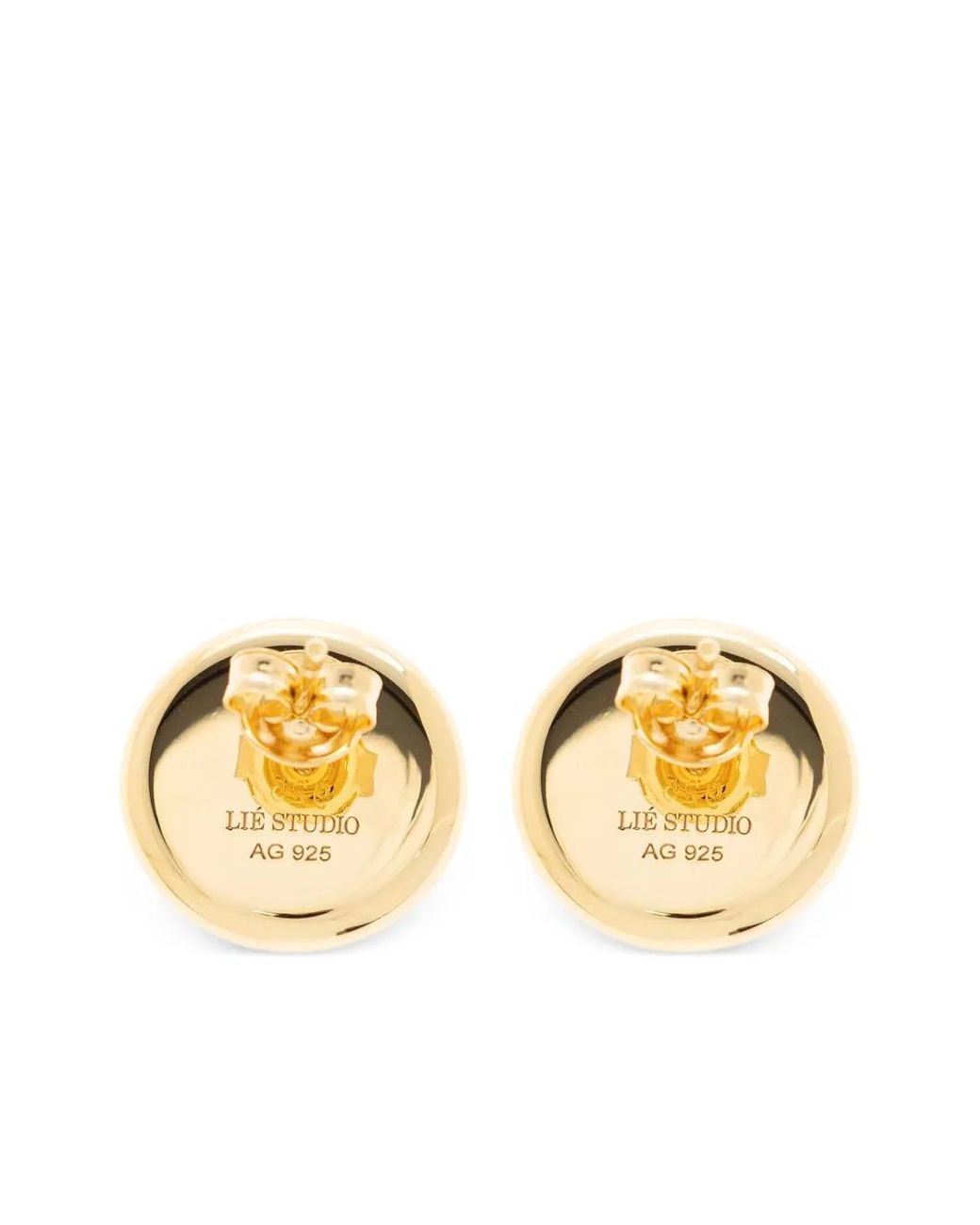 LIE STUDIO Metallic Eloise Earrings