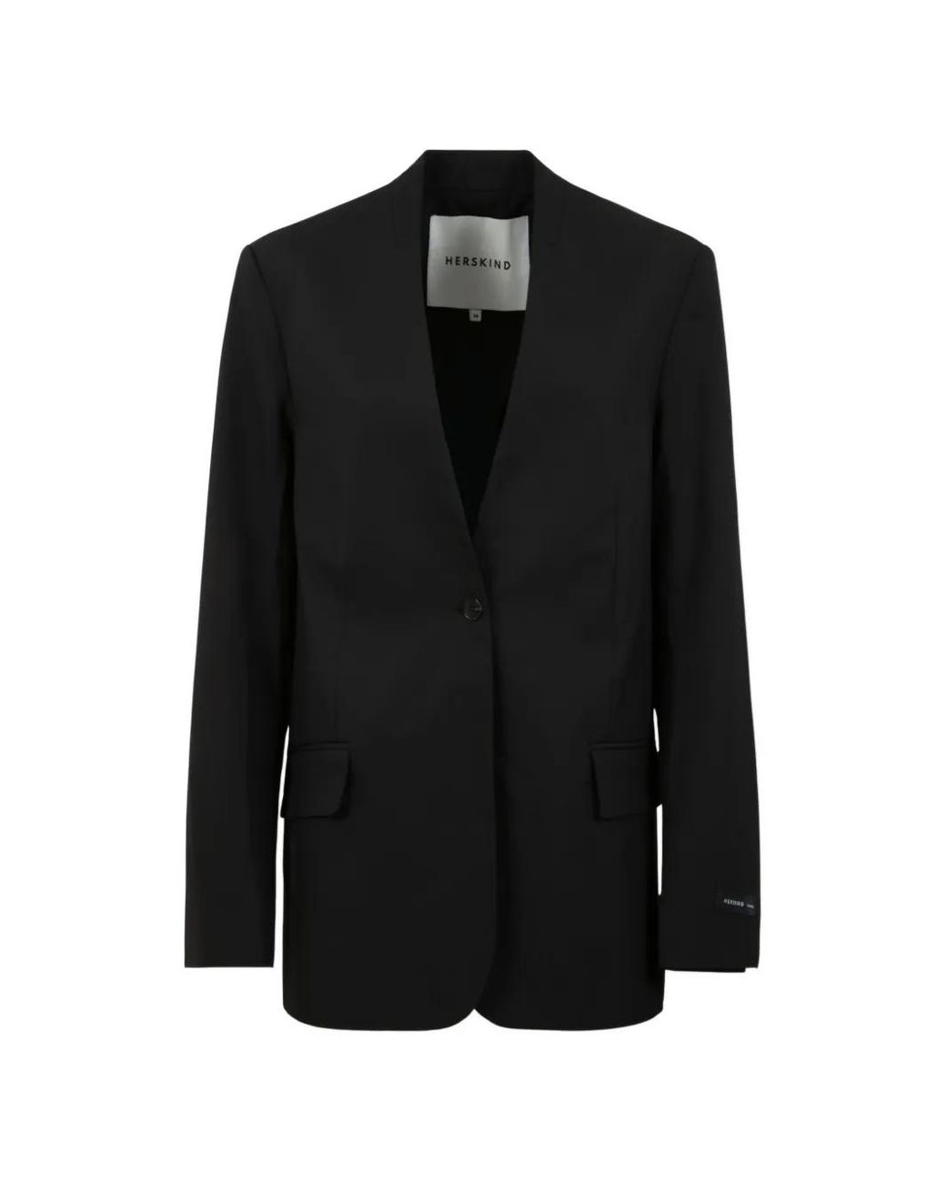 Herskind Black Clarissa Tie-Back Blazer