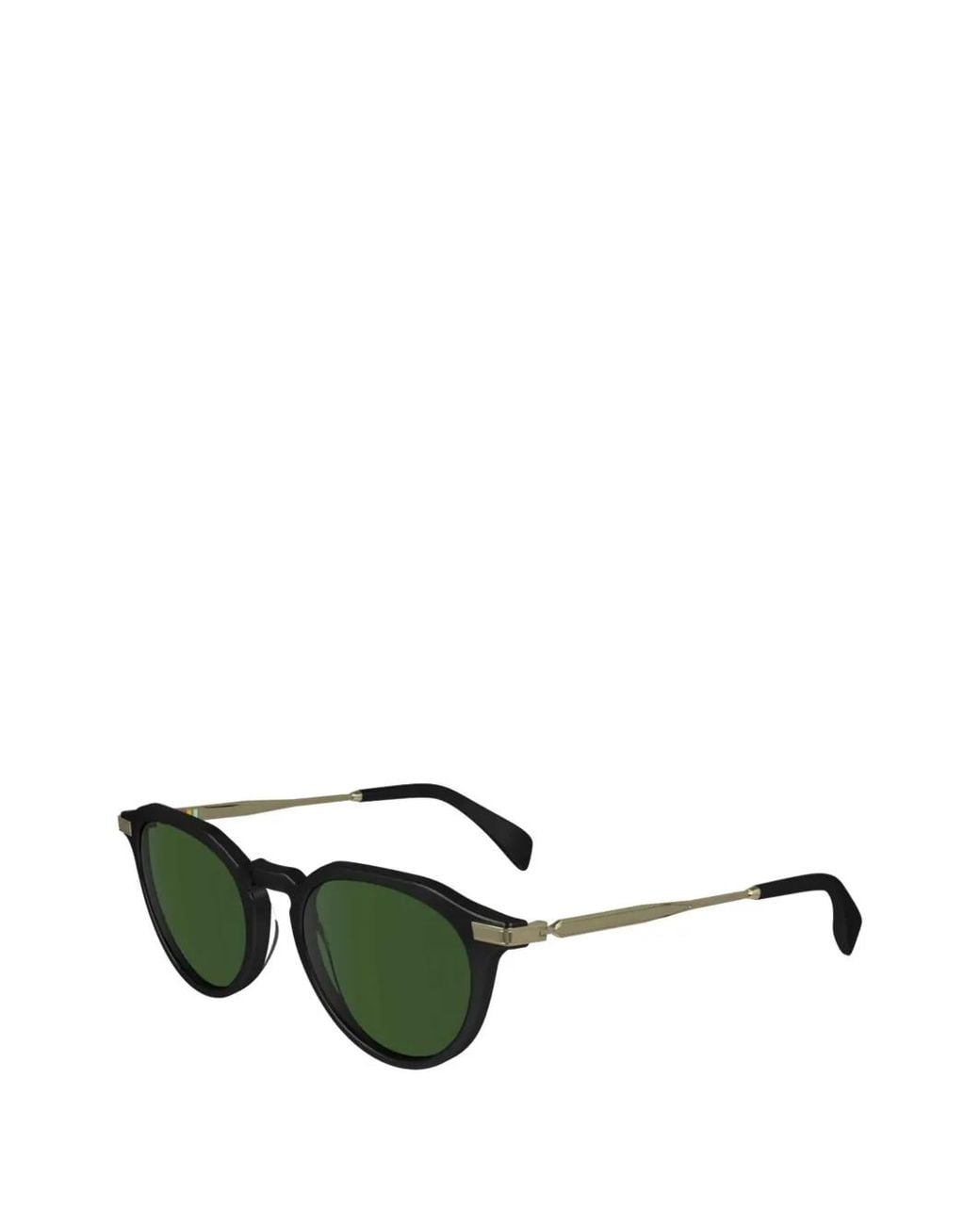 Paul Smith Green Keats Round-Frame Sunglasses for men