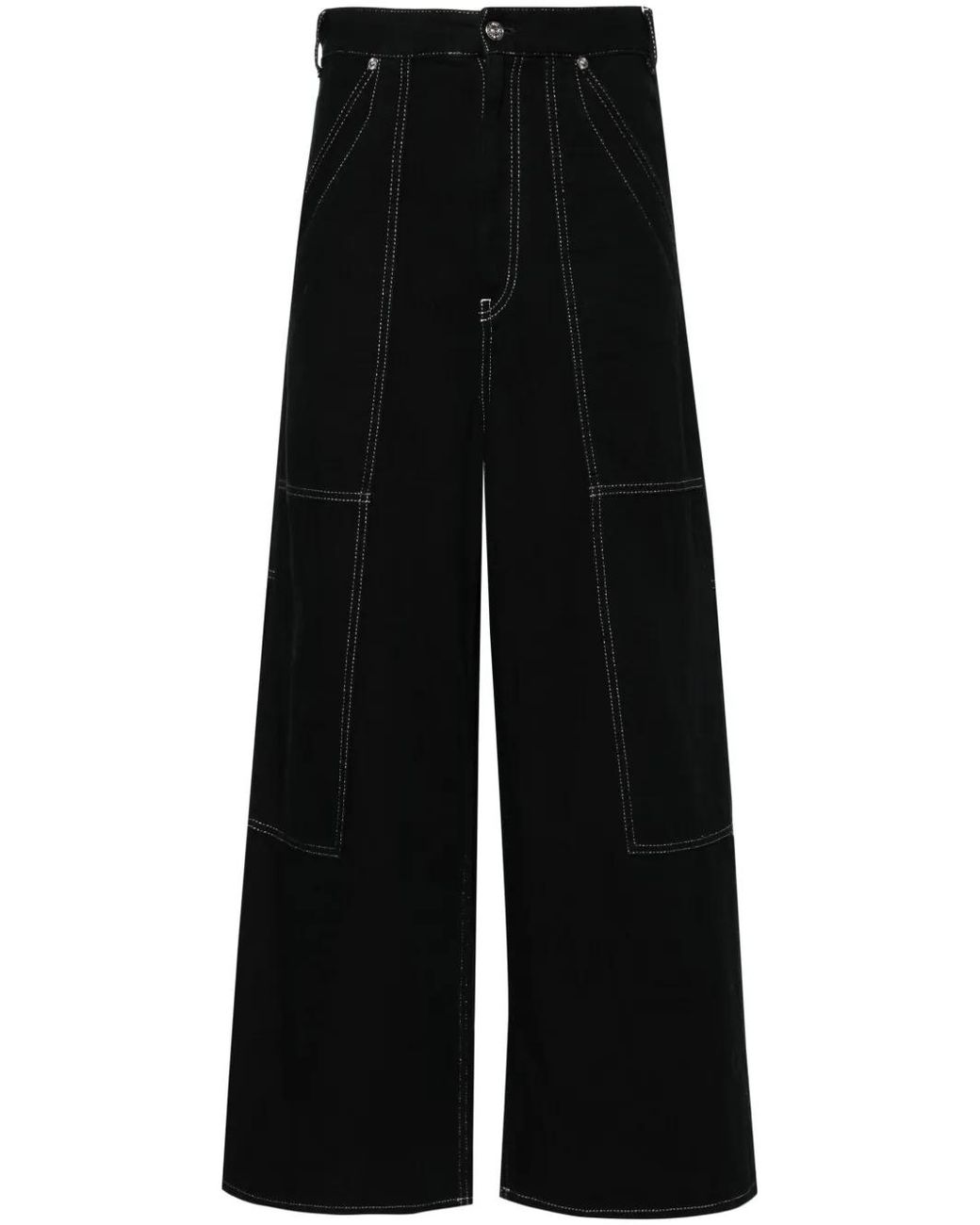 MM6 by Maison Margiela Black Denim 5-Pocket Pants