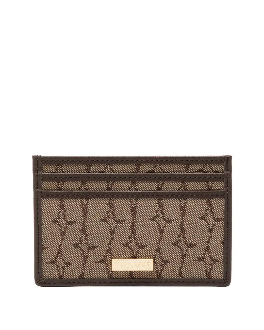 Thames MMXX Brown Clotho Cardholder for men