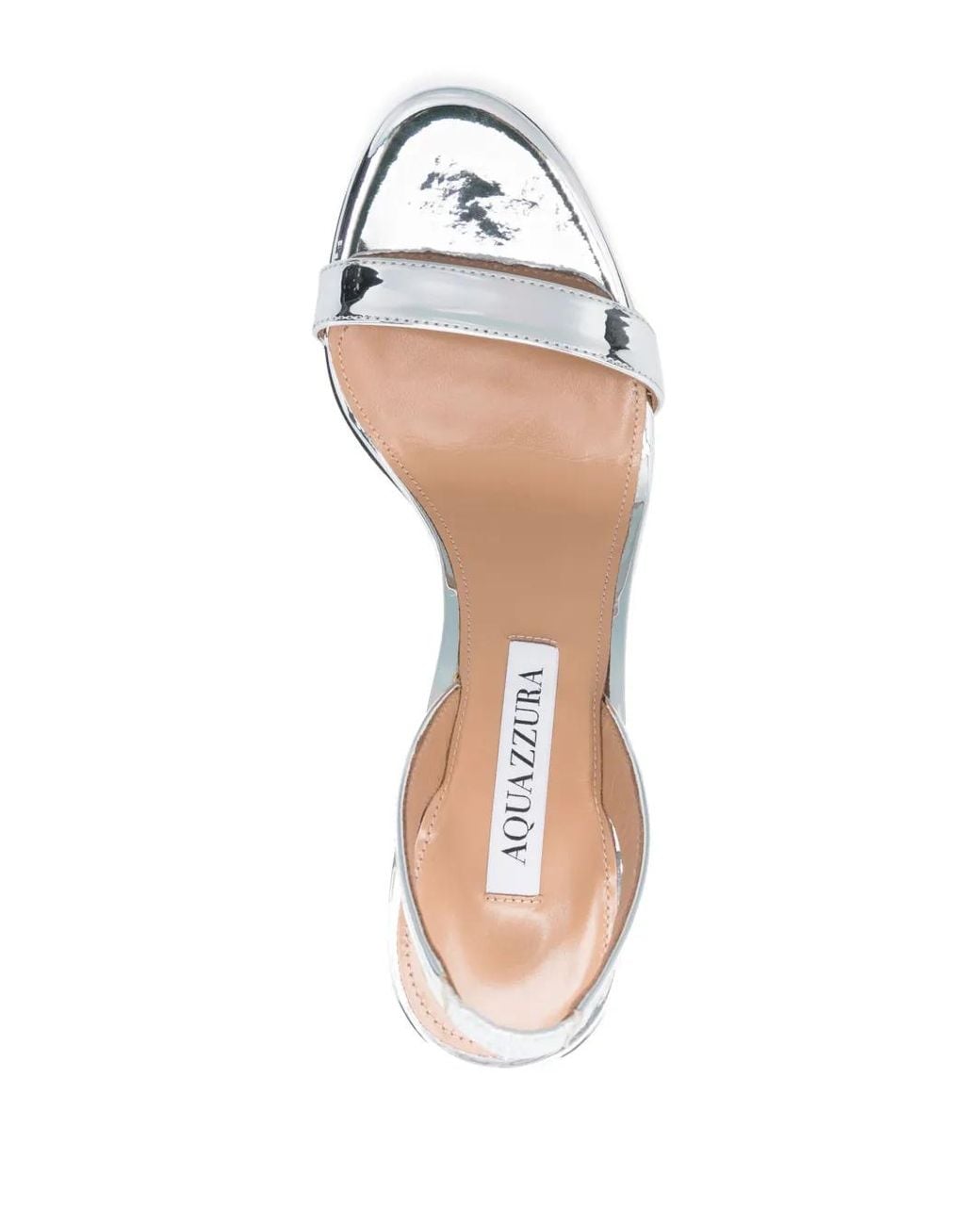 Aquazzura White So Nude Sandal 85 Shoes