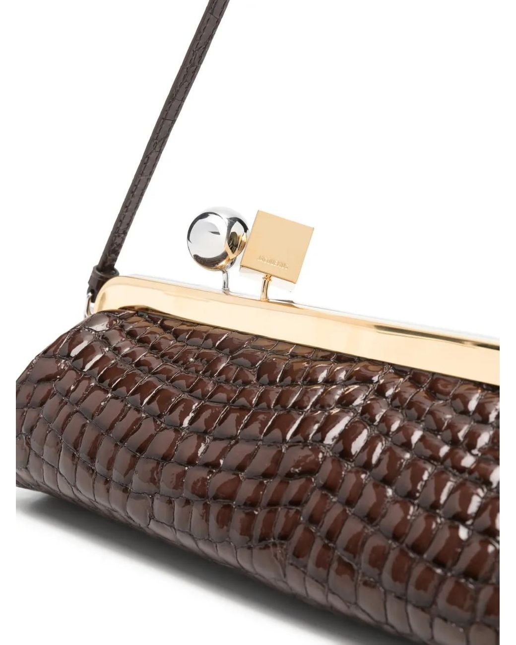 Jacquemus Brown Clutch Bags