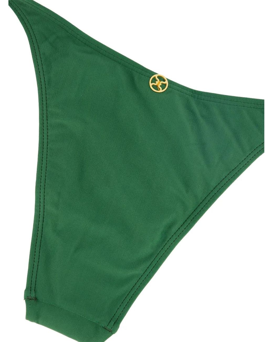 ViX Green Tie-Side Bikini Bottoms