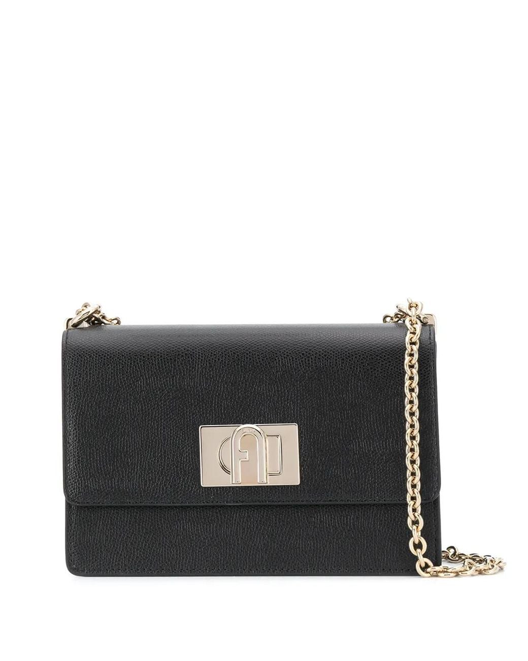 Furla Black Shoulder Bag