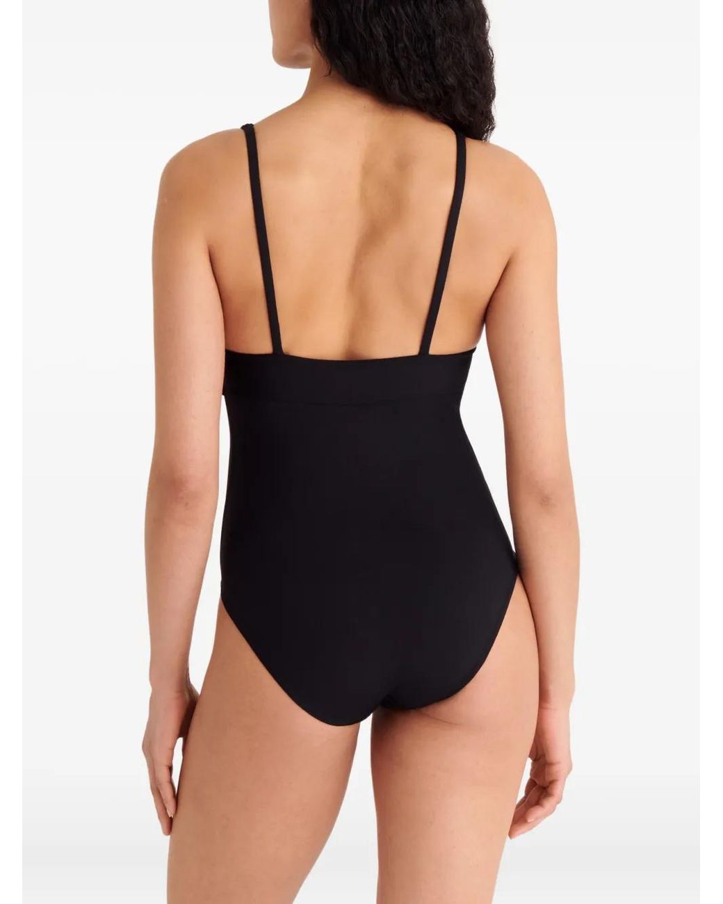 Eres Black Larcin V-Neck Swimsuit