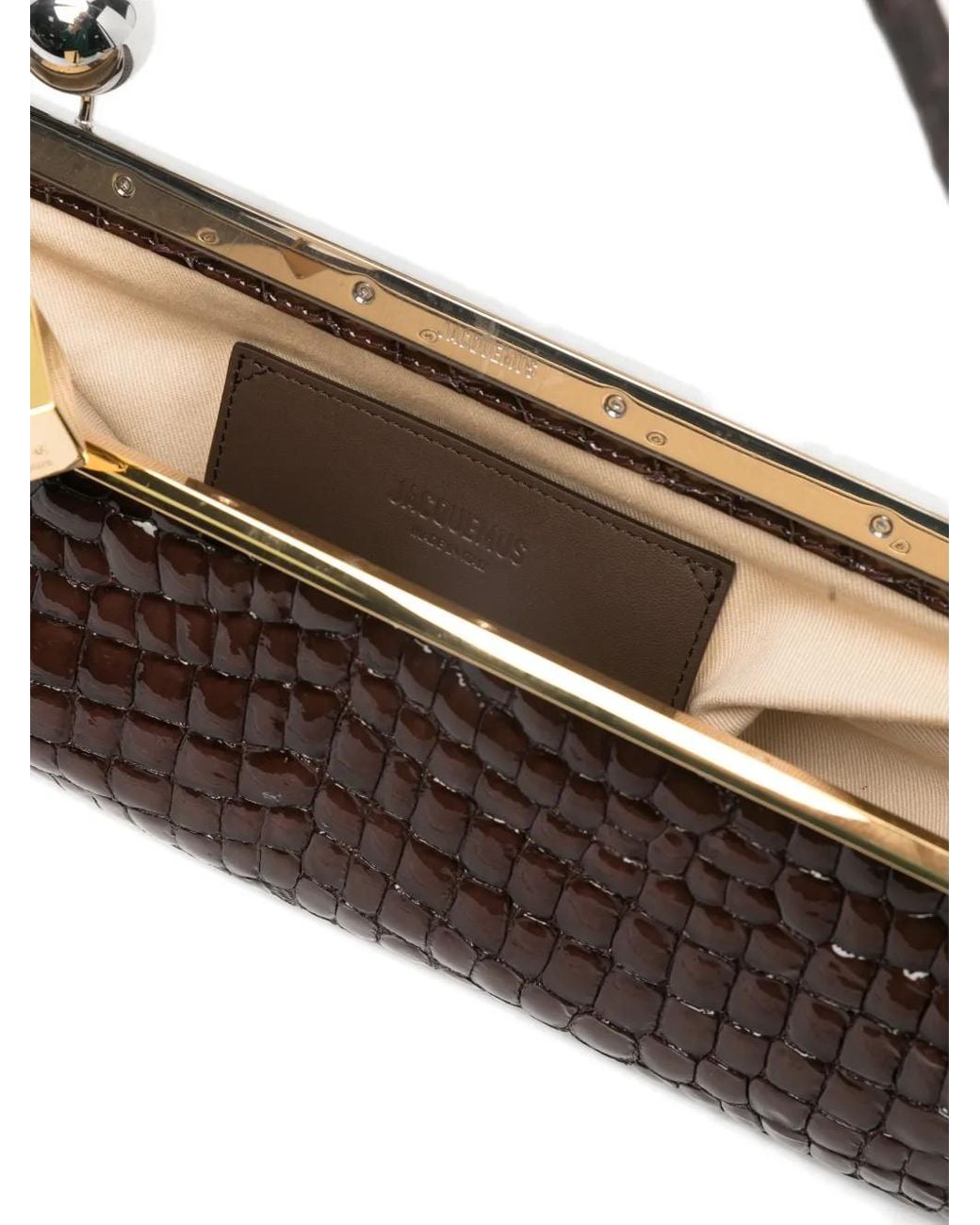Jacquemus Brown Clutch Bags