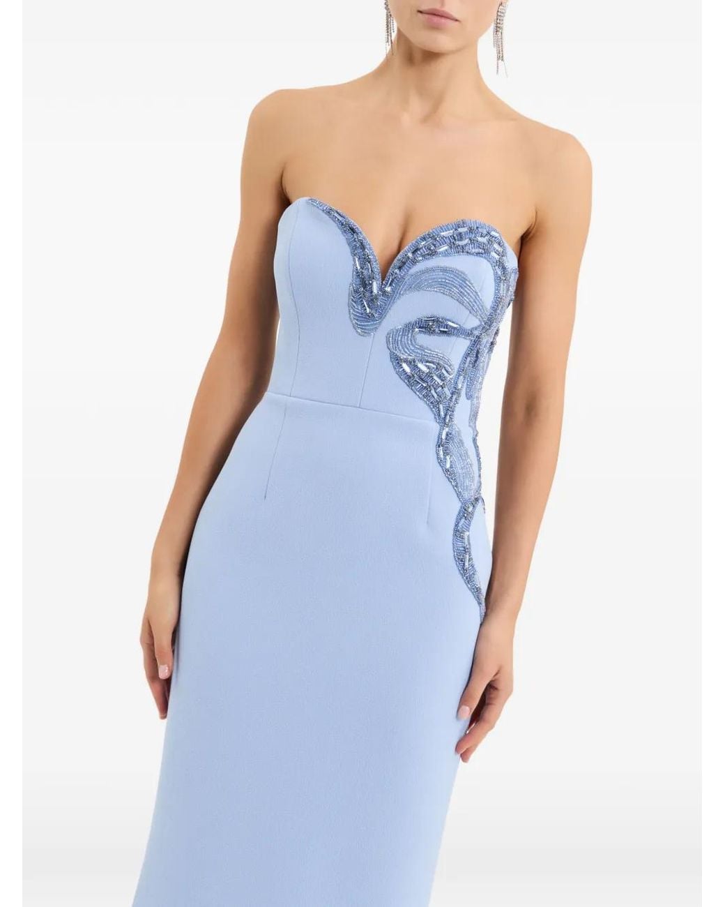 Rebecca Vallance Blue Aylin Gown