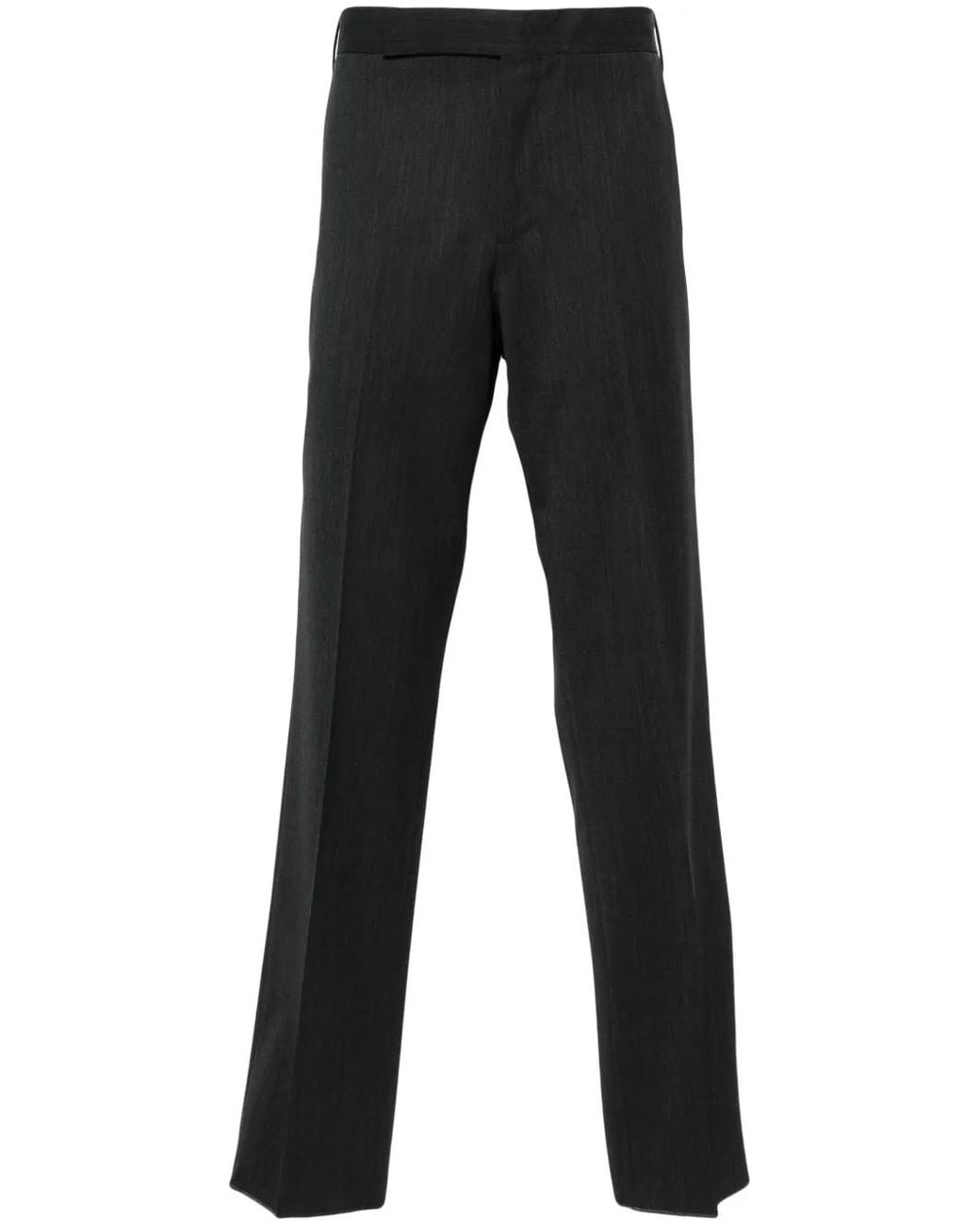 Lardini Black Tailored Trousers for men