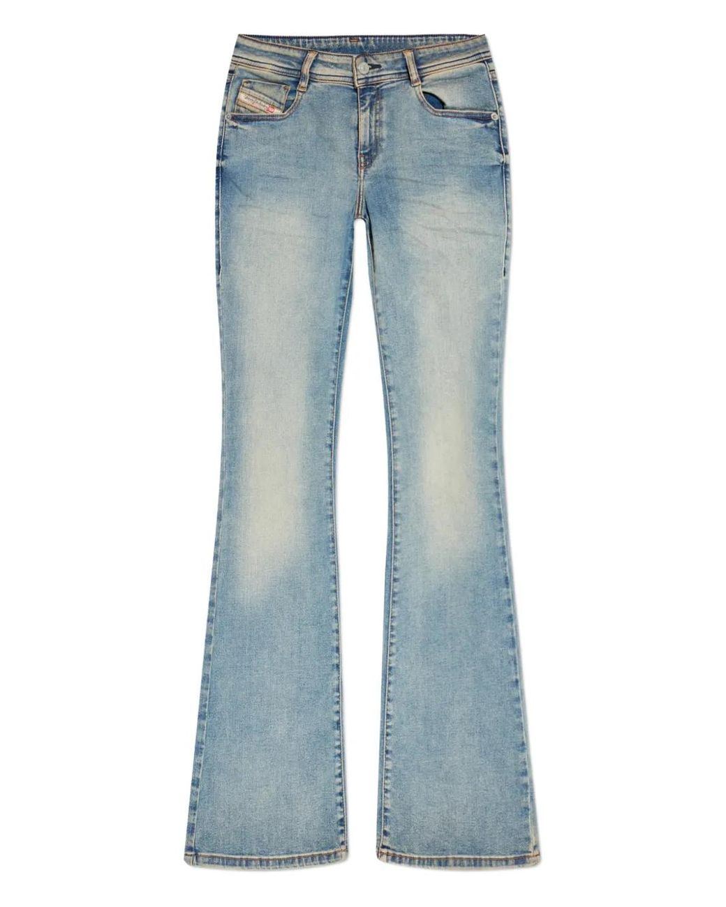 DIESEL Blue 1969 D-Ebbey 0Adbh Flared Jeans