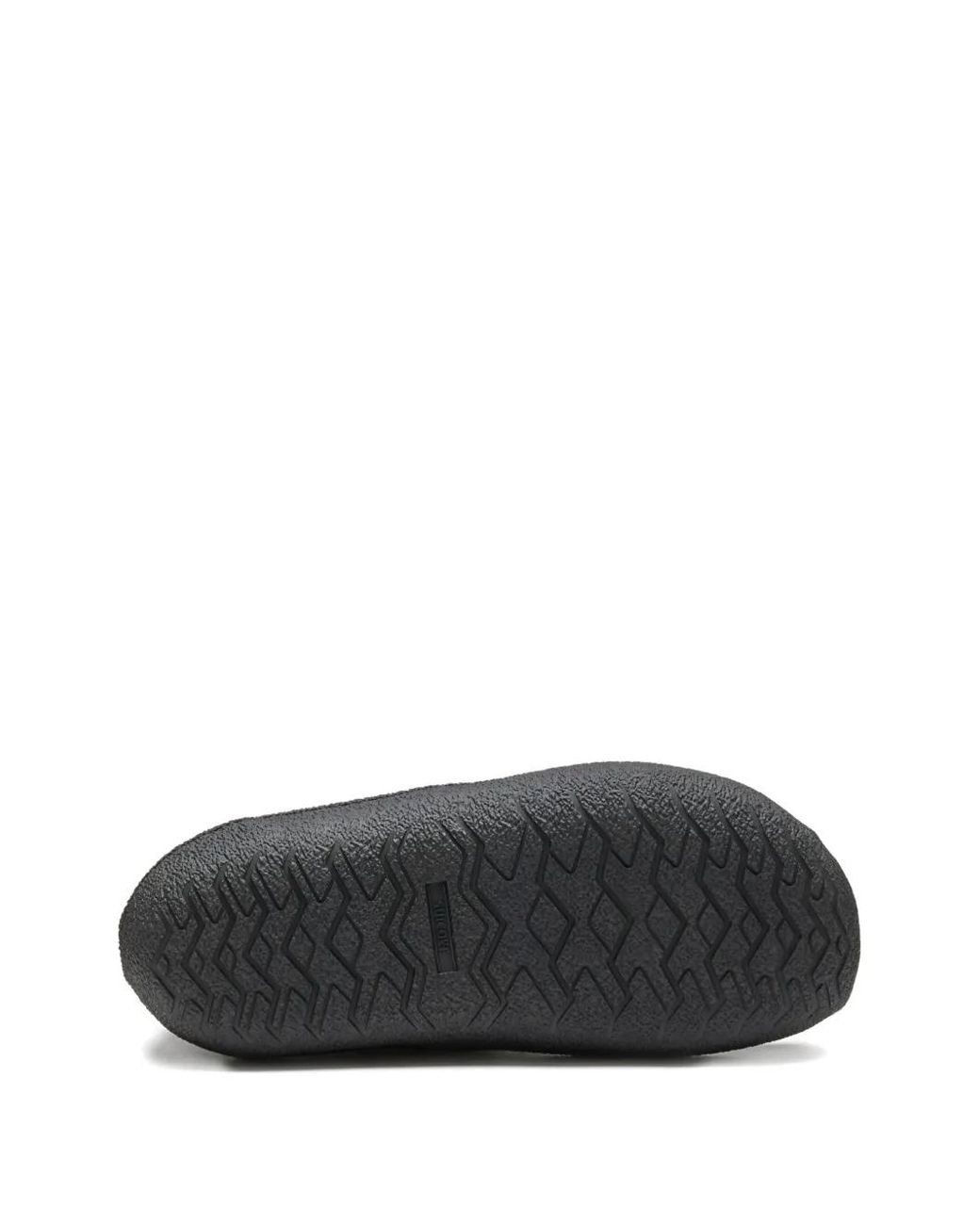 Suicoke Black Leather Slippers