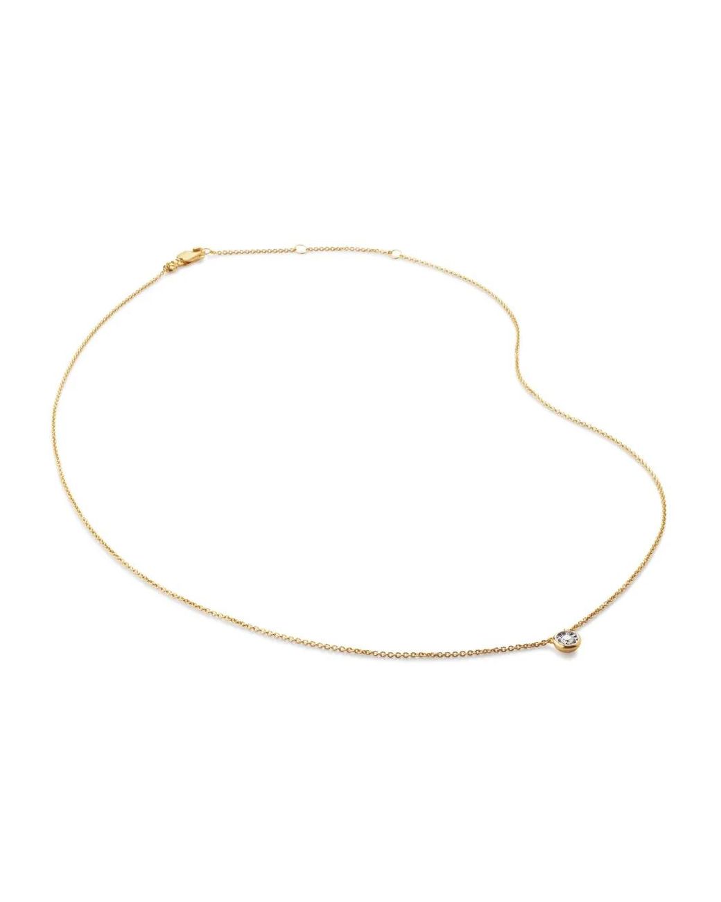 Monica Vinader White Essentials Necklace