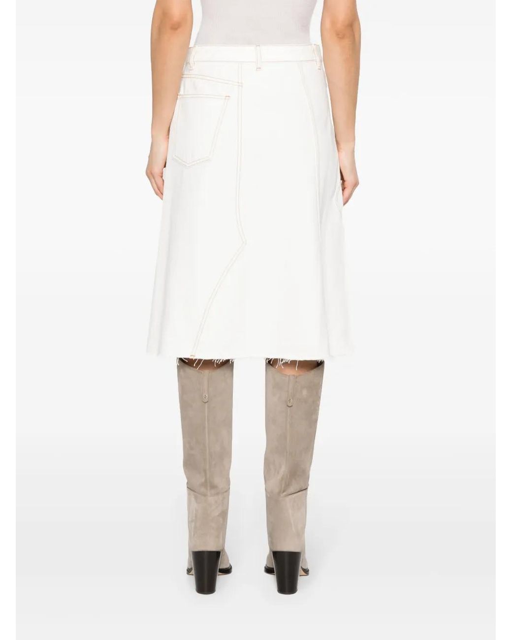 Tory Burch White Skirts