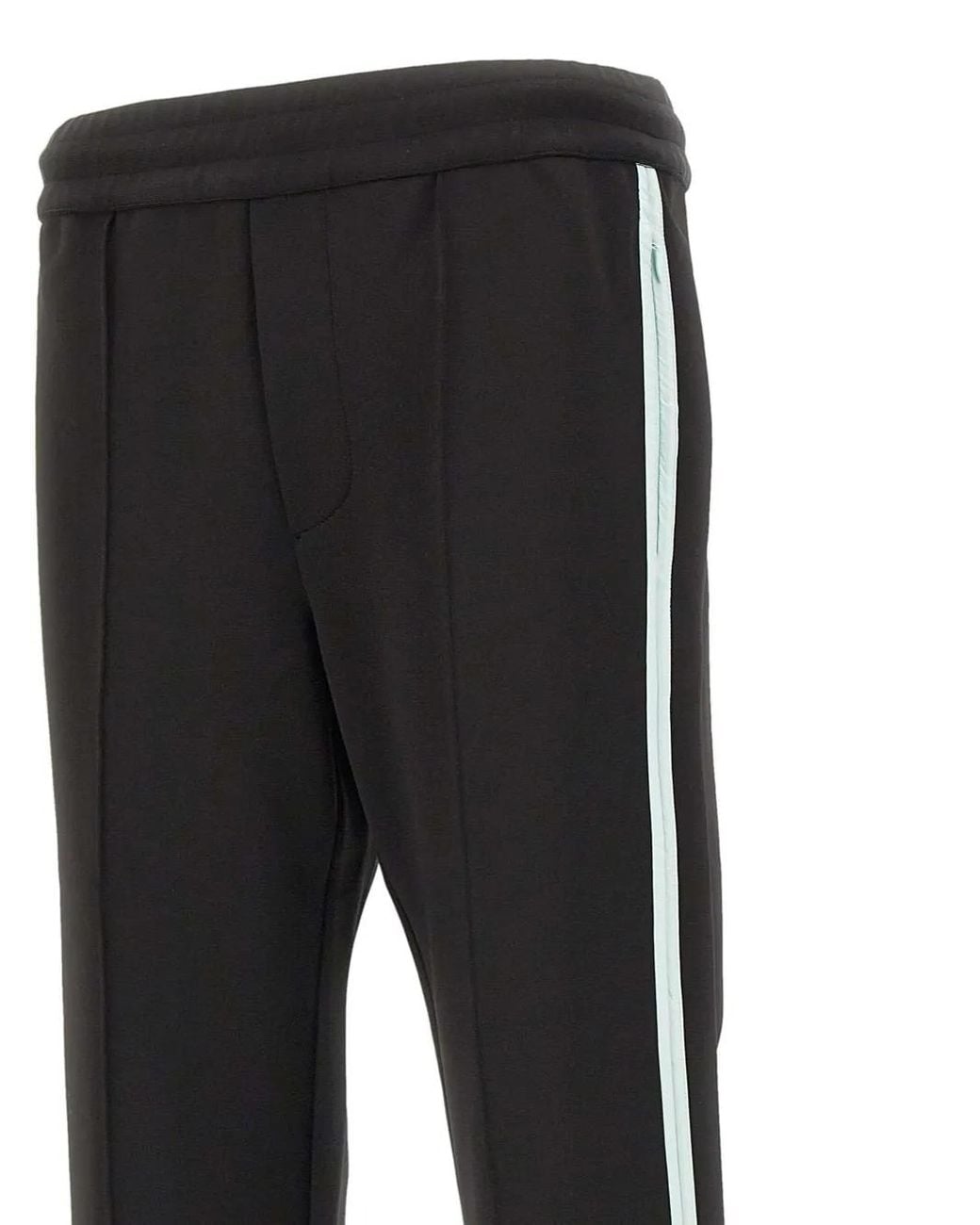 Casablanca Black Side-Stripe Track Pants for men