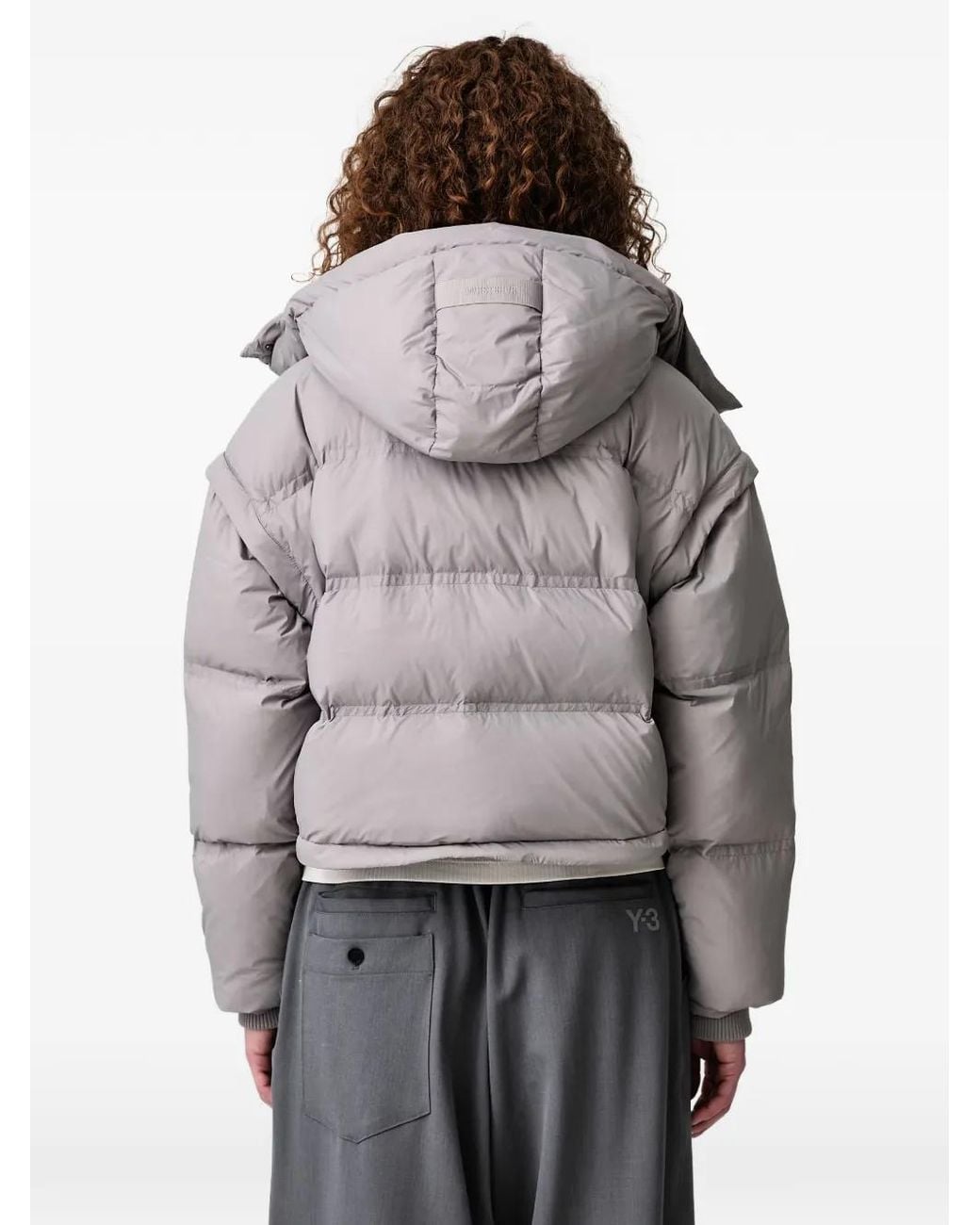 WRSTBHVR Gray Kiana Puffer Jacket
