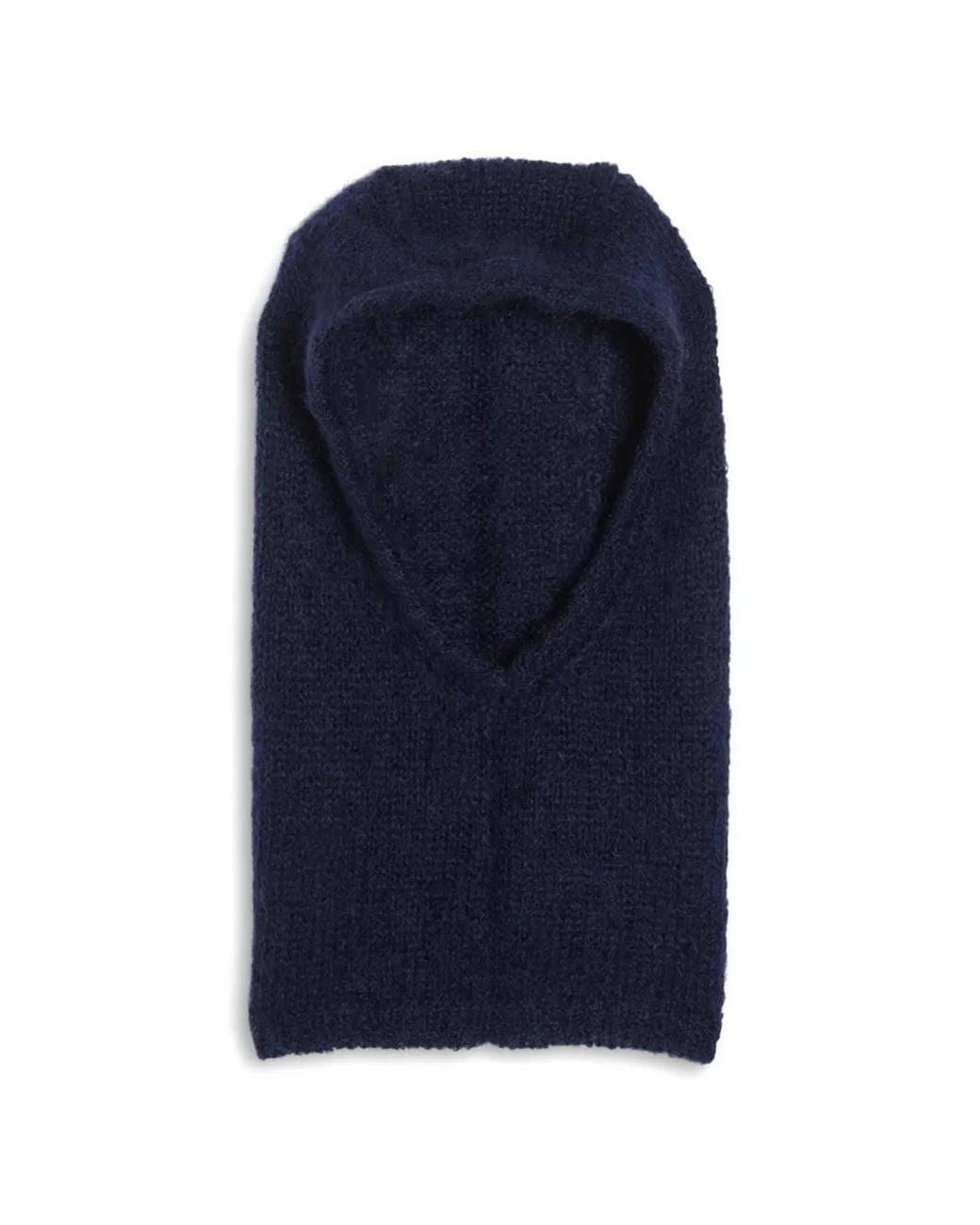 Aspesi Blue Knitted Balaclava