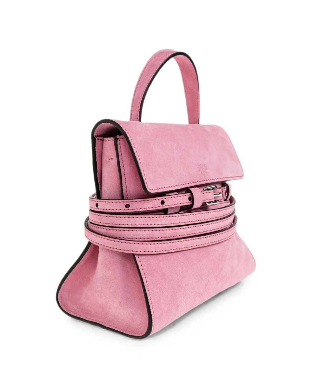 Moschino Pink Tie Me Mini Bag
