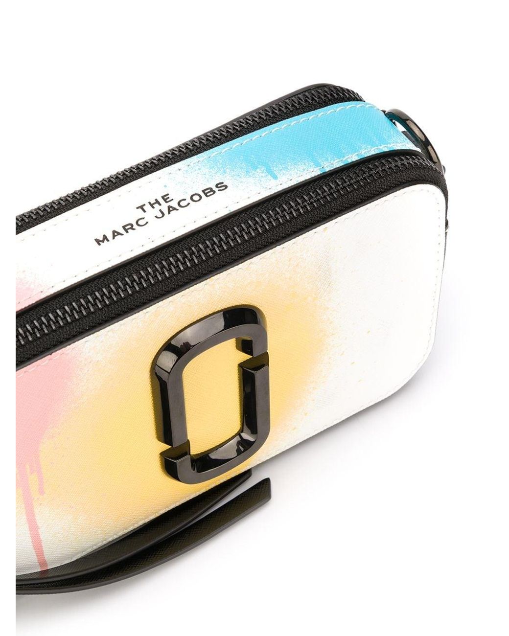 Marc Jacobs The Snapshot Spray Paint Bag in White