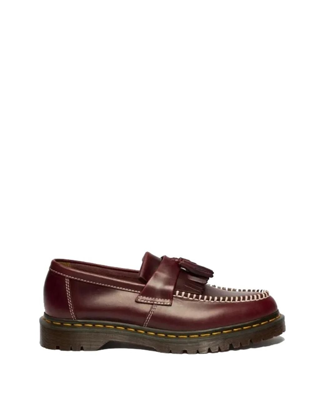 Dr. Martens Brown Mocassins Adrian En Cuir