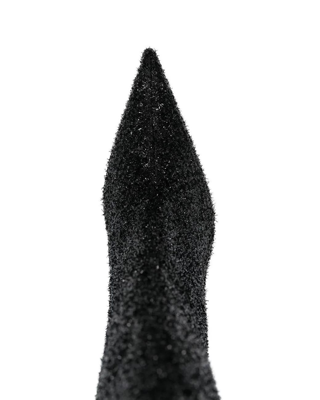 Alexandre Vauthier Black 110Mm Sequin Knee-High Boots
