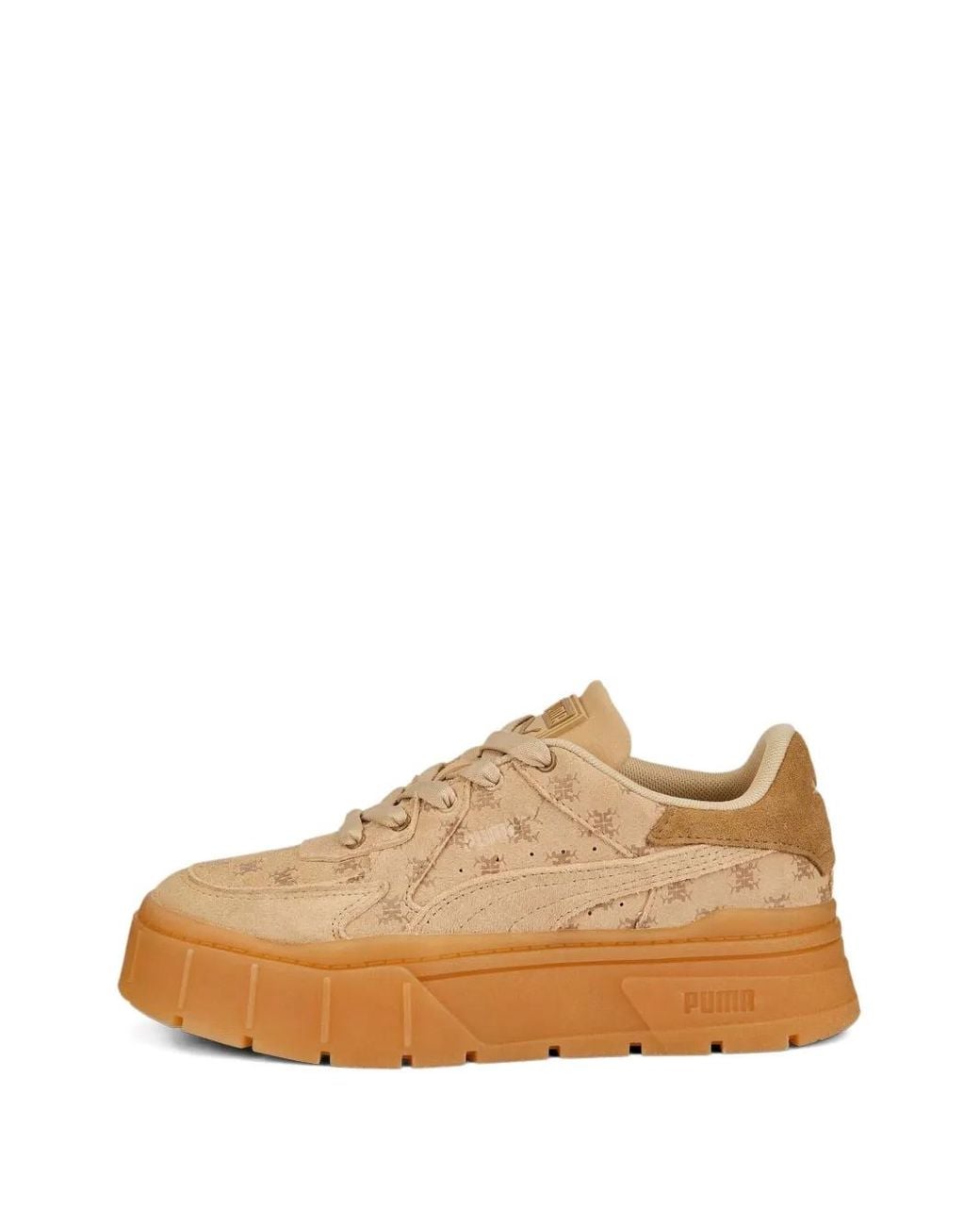 PUMA Brown Mayze Stack Edgy T7 Sneakers