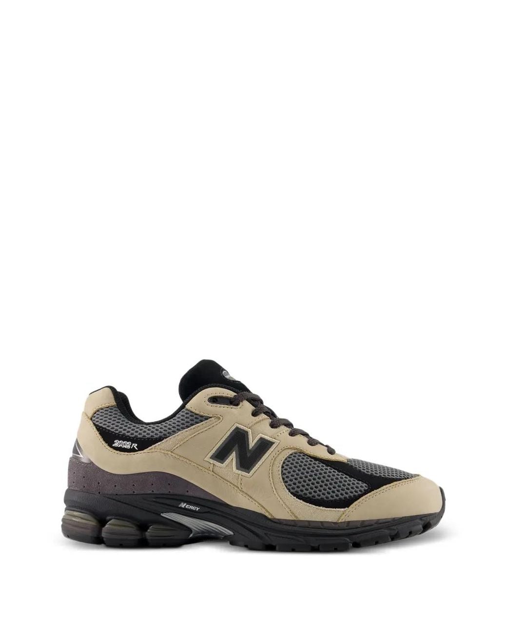 New Balance White U2002R Logo-Detail Sneakers