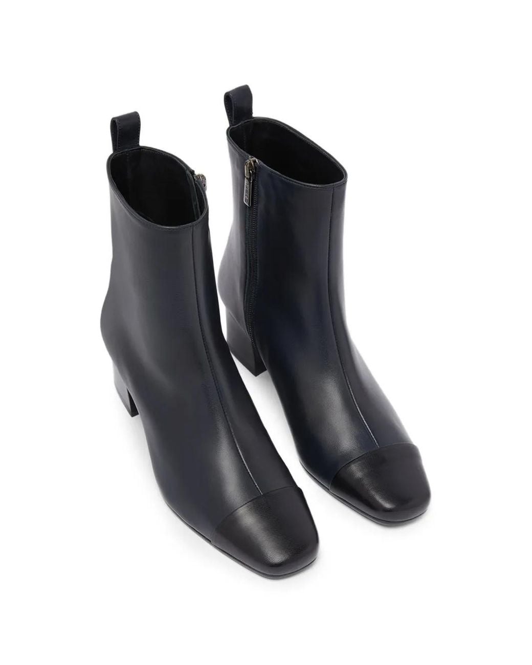 CAREL PARIS Black Bottines Estime En Cuir