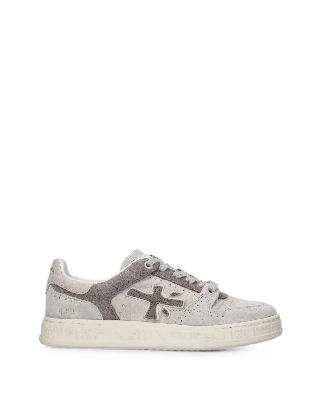Premiata White Quinnd 8646 Sneakers