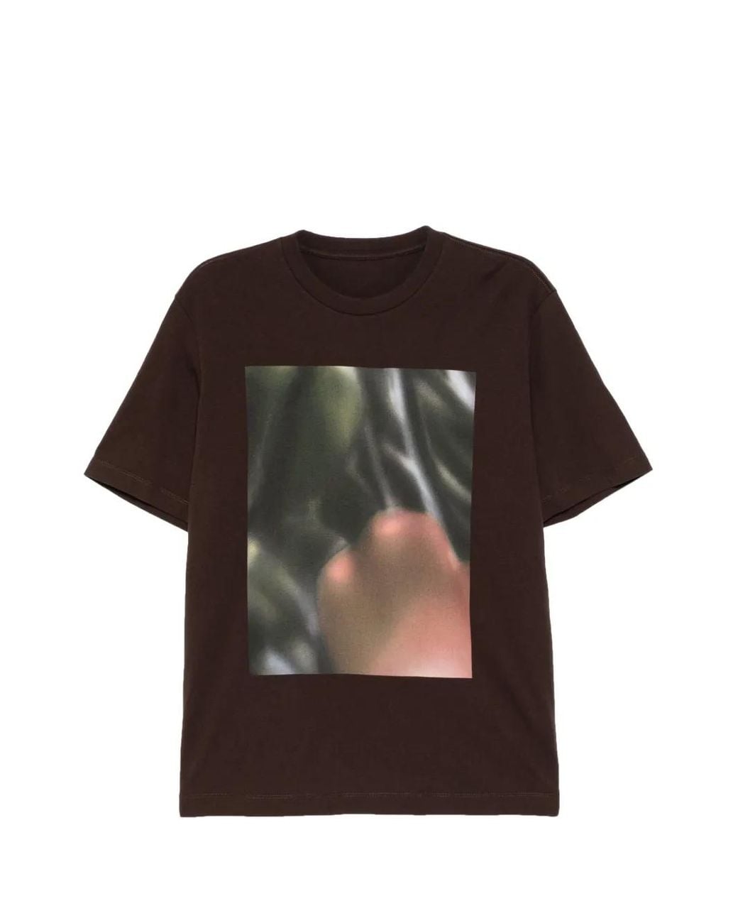 JNBY Black Graphic-Print T-Shirt