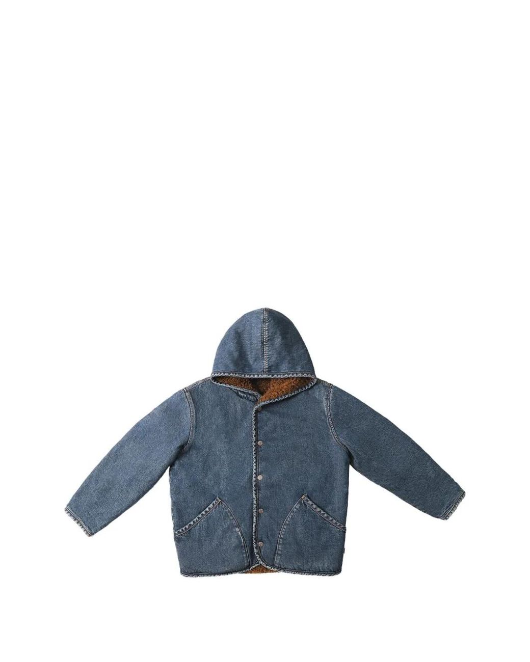 Levi's Blue Sherpa-Lined Denim Jacket