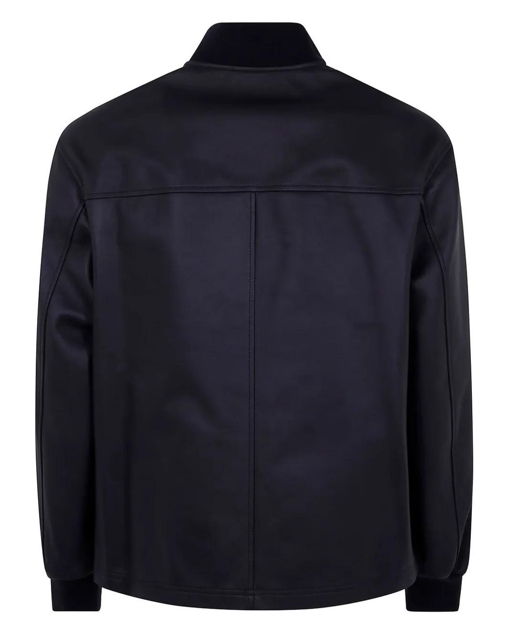 Desa Blue Leather Jacket for men