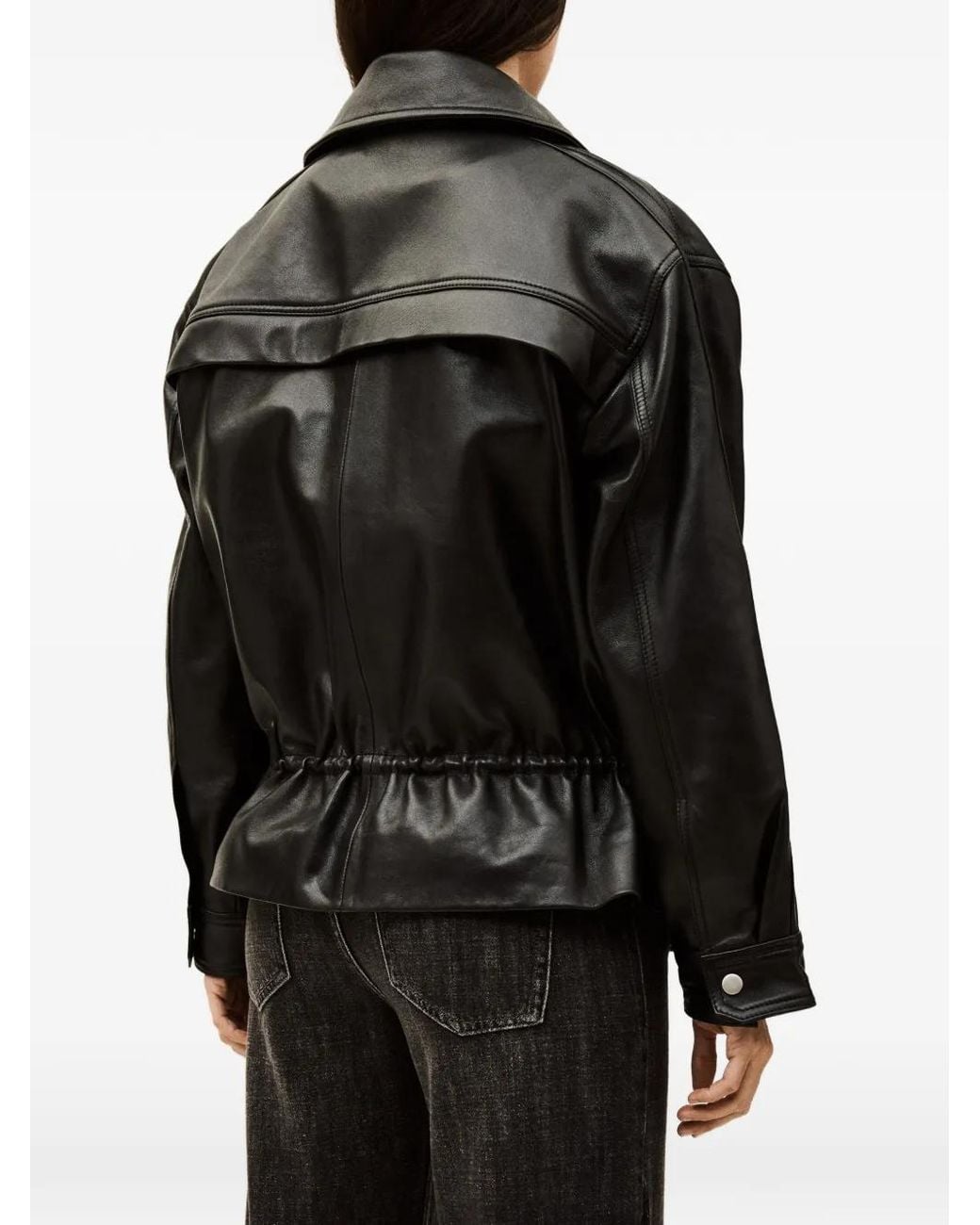 Chaqueta Kassia Con Peplum Ba&sh de color Black