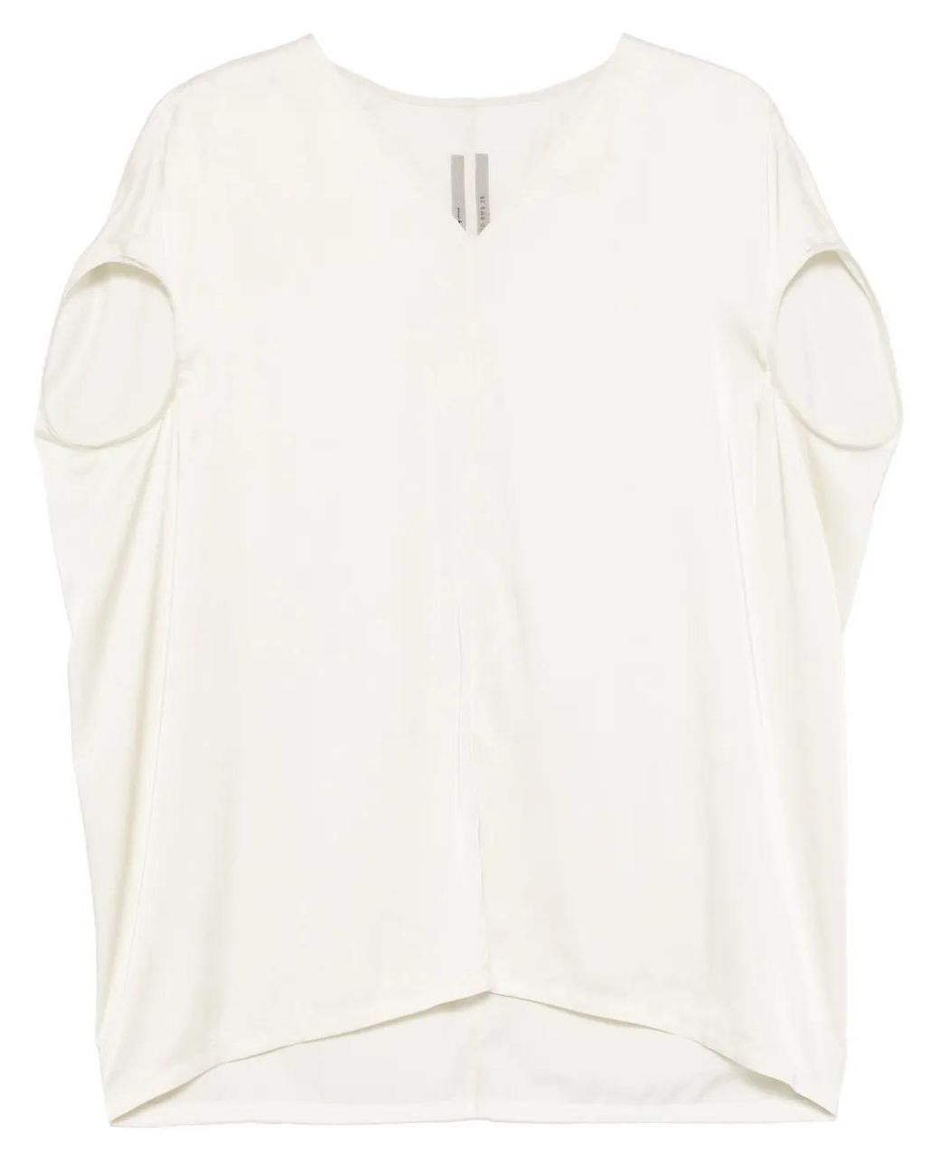 Rick Owens White Floating Blouse