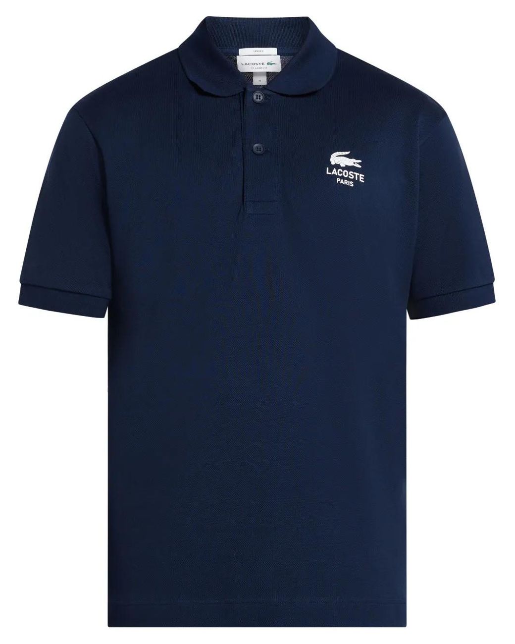 Lacoste Blue Printed Polo Shirt for men