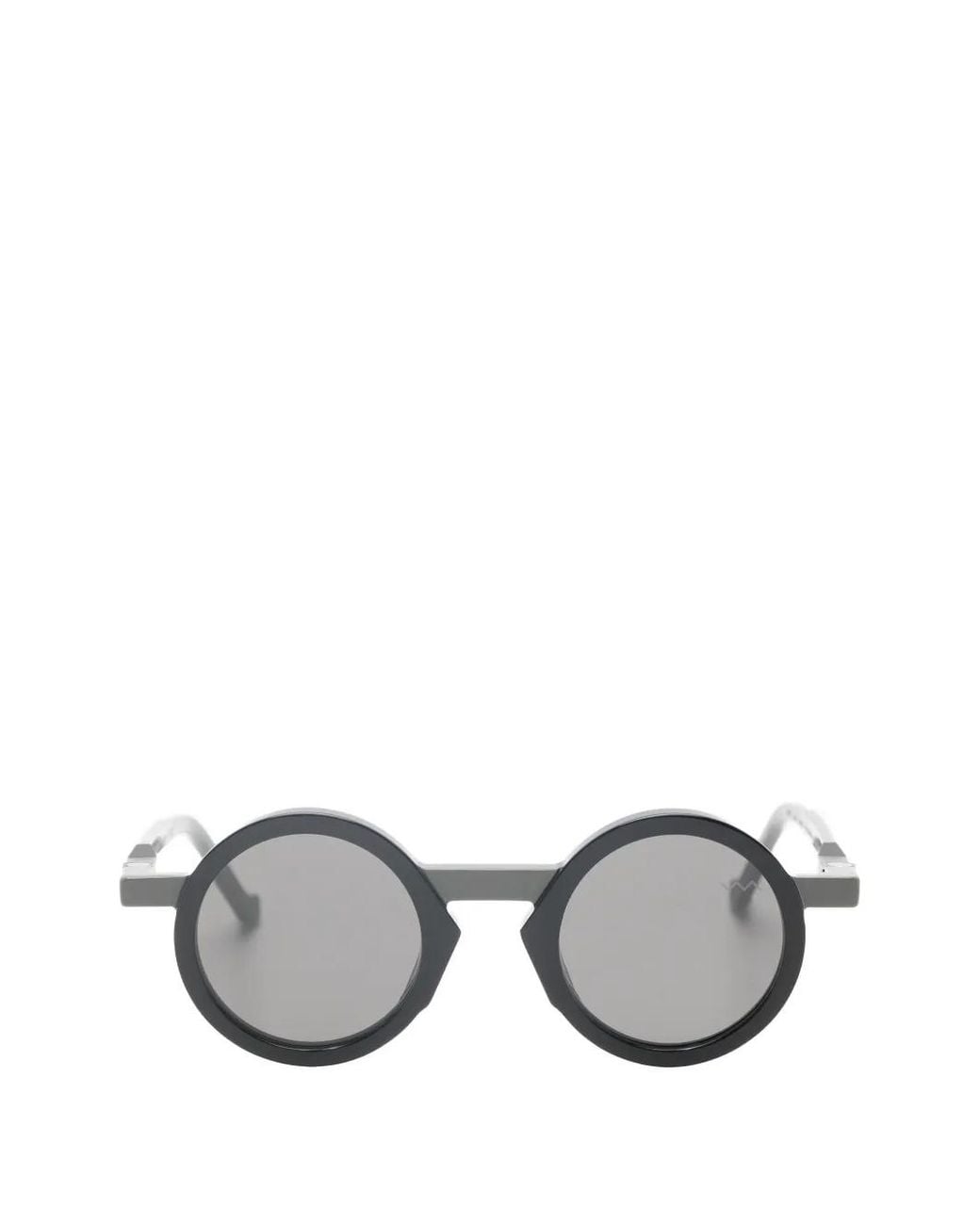 VAVA Eyewear Gray Round-Frame Sunglasses