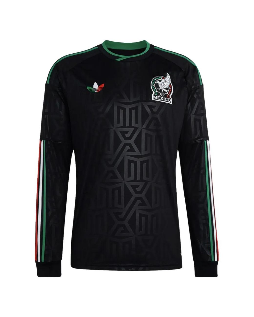 Adidas Black Haut Mexico 26 Third À Manches Longues for men