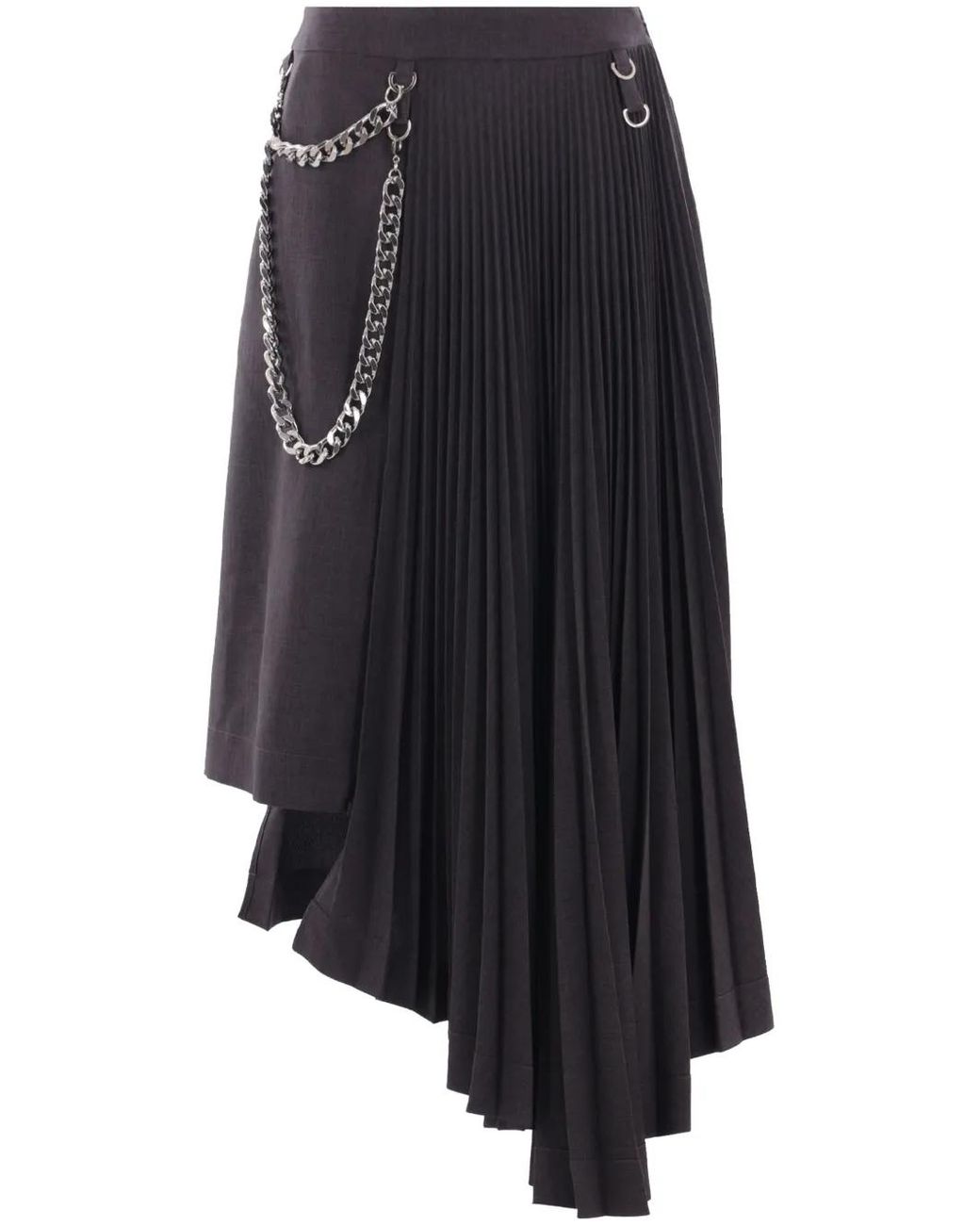 Niccolò Pasqualetti Black Cavo Midi Skirt
