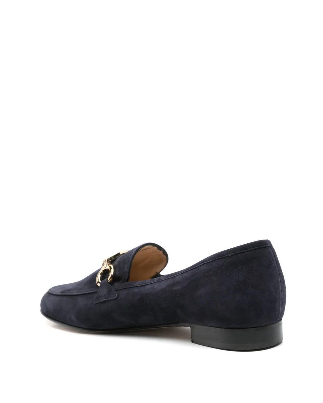 Casadei Blue Suede Loafers