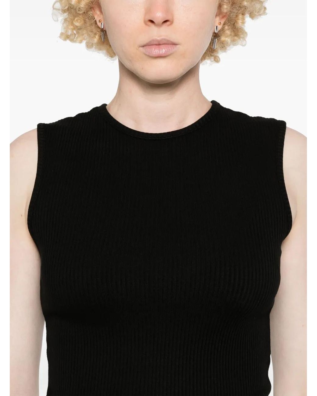 Agolde Black Binx Tank Top
