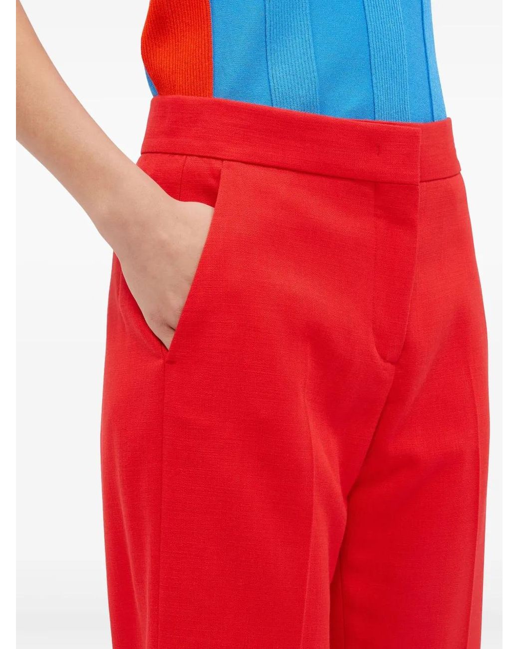 MSGM Red Pants
