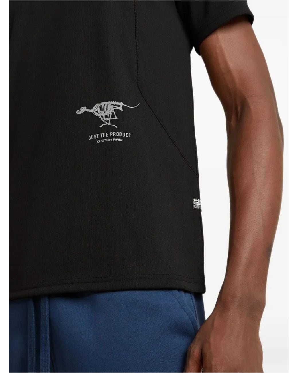 G-Star Black Constructed Tech T-Shirt for men